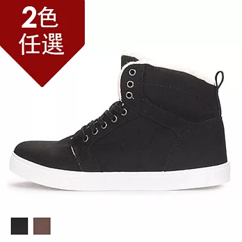 PLAYER 暖暖內刷毛高筒鞋(SP101) - 共兩色26.5黑