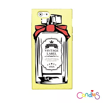 【Candies】iPhone6 4.7吋法國香水保護套 黃