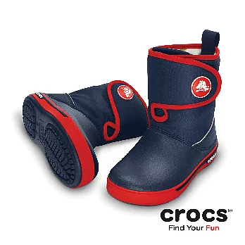 Crocs - 童 - 小卡駱班2.5代鎮風靴 -30.5