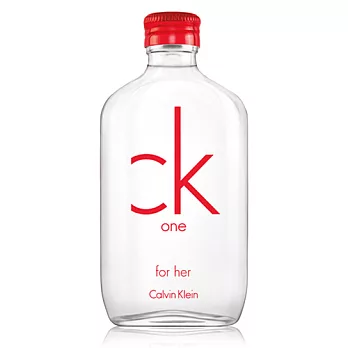 【Calvin Klein】CK One RED 女性淡香水100ml