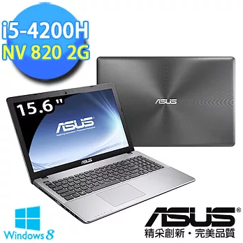 【ASUS】X550JD-0021B4200H 15.6吋筆電 (i5-4200H/4G/2G獨/1TB/Win8)