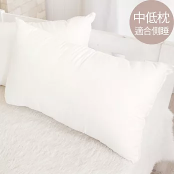 床之戀 台灣製複合式乳膠條彈力棉枕(中低)