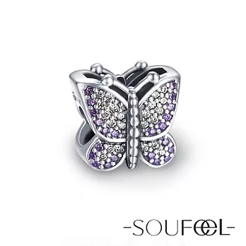 【SOUFEEL charms】晶燦系列《彩蝶紛飛》串珠