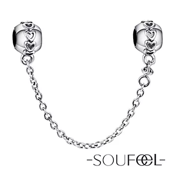 【SOUFEEL charms】《心連心》安全鍊