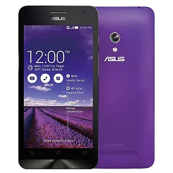 ASUS ZenFone 5 A500CG (2G/16G) 2.0核心雙卡手機(簡配/公司貨)紫色