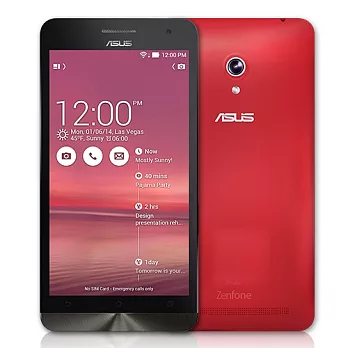 ASUS ZenFone 5 A500CG (2G/16G) 2.0核心雙卡手機(簡配/公司貨)紅色