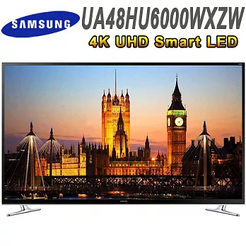 Samsung三星 48型4K UHD Smart LED液晶電視(UA48HU6000WXZW)