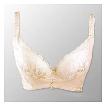 【Just lovely】加強托提副乳全收內衣套組34/75D膚色