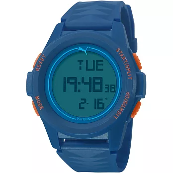 PUMA 潛力爆發運動腕錶-藍