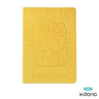 X-doria iPad Air2 HelloKitty flower花季凱蒂系列皮套黃