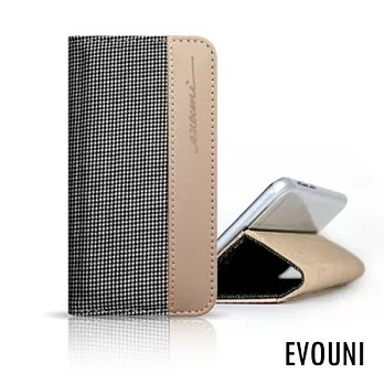 EVOUNI iPhone6 (4.7吋)潮-時尚收納保護套千鳥紋