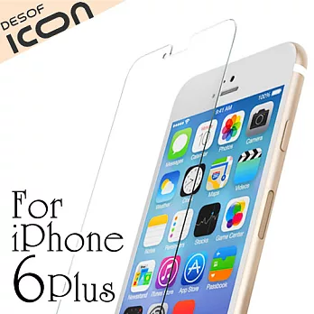 DESOF iCON iPhone6 Plus 5.5吋 9H超薄鋼化玻璃保護貼