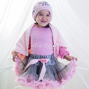 Cutie Bella蓬蓬裙Gray/Pink(90cm)