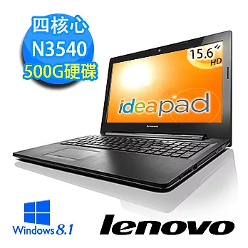 【 Lenovo】G50-30 80G0019XTW 15.6吋筆電(N3540/四核心/4G/500G/WIN8.1)