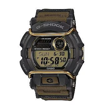 G-SHOCK 悍將生力軍超世代運動腕錶-金框-GD-400-9
