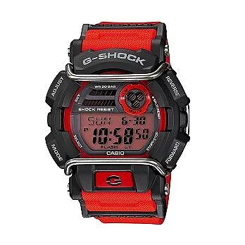 G-SHOCK 悍將生力軍超世代運動腕錶-紅-GD-400-4