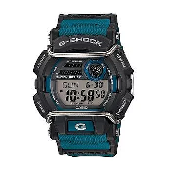 G-SHOCK 悍將生力軍超世代運動腕錶-藍-GD-400-2