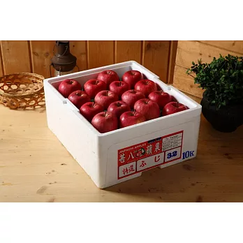 《阿洲水果》日本套袋富士蘋果(28-32粒隨機出貨)