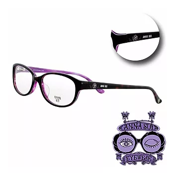 【ANNA SUI】精品光學眼鏡(琥珀-內紫#620-1-152)