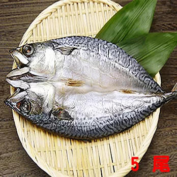 【好神】超人氣鯖魚挪威一夜干5尾組(200-280g/尾)