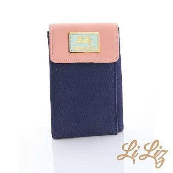 【LiLiz】莉思手作風格 莉思繆思系列 護照夾(蜜桃粉)