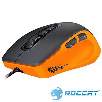 ROCCAT KONE PURE COLOR雷射電競滑鼠-煉獄橘