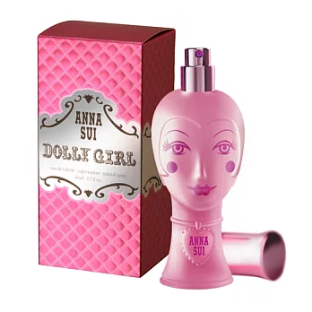 【ANNA SUI】安娜蘇50ml任選+贈獨家奢華晶鑽手/項鍊款洋娃娃淡香水50ML