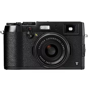 (公司貨)FUJIFILM X100T 經典復古23mm廣角定焦相機-送32G記憶卡+專用鋰電池+大吹球+拭鏡筆+保護貼/黑色