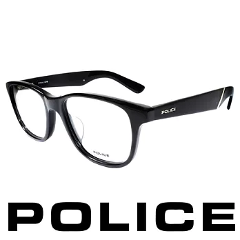 POLICE 義大利警察都會款個性型男眼鏡-膠框(琥珀) POV1792-0700