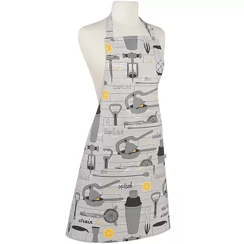 《NOW》平口單袋圍裙(香橙調酒)