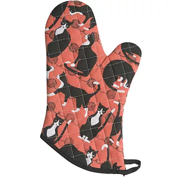 《NOW》烘焙隔熱手套(毛線貓)