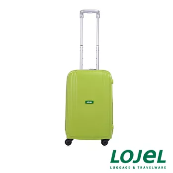 LOJEL Streamline19吋PC素面內崁式TSA密碼鎖行李箱-綠綠
