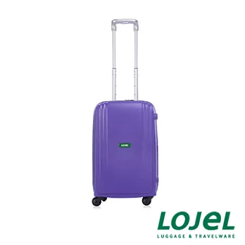 LOJEL Streamline19吋PC素面內崁式TSA密碼鎖行李箱-紫色紫色