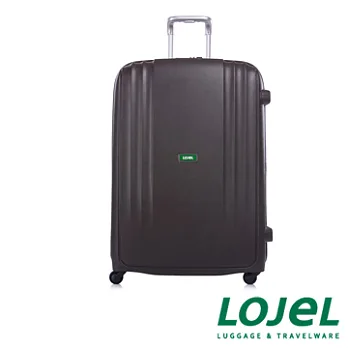 LOJEL Streamline 25吋PC素面內崁式TSA密碼鎖行李箱-咖啡咖啡