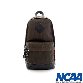NCAA - 單肩後背包 文青風格 豬鼻系尼龍輕量單肩後背包 - 雅褐棕