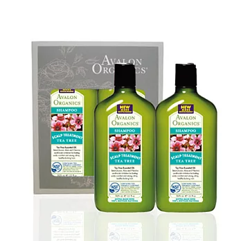 Avalon（總代理）茶樹精油洗髮精325ml x2入禮盒
