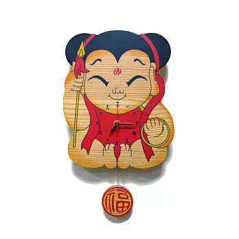 ATT-Q版神像--三太子福氣鐘