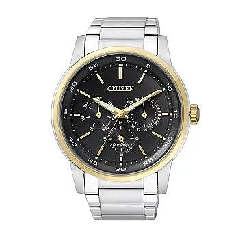 CITIZEN Eco-Drive 光動能雅緻大賞時尚優質腕錶-黑面-BU2014-56E