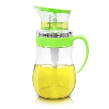 Wallyfun 定量玻璃油壺 600ml 顏色隨機