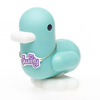 【蘭堂創意】 Dhink小鴨造型存錢筒(普通)-附眼睛貼糖果綠