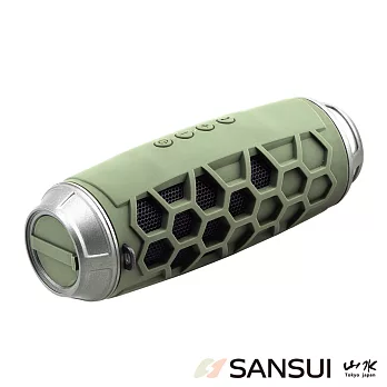 SANSUI山水LED防潑水無線藍芽喇叭(BHT-01)
