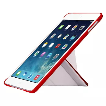 Ozaki O!coat Slim-Y iPad Air 2 多角度智慧型保護套-紅色