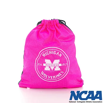 NCAA - 兩面束口包 尼龍VS網布 束口後背包(附釣環袋)M - 大雙桃