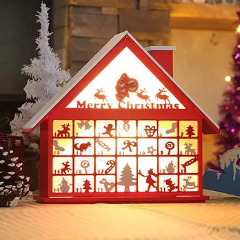 【鹿燈】北歐風格創意燈飾-聖誕日曆小木屋