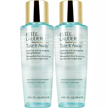 ESTEE LAUDER 雅詩蘭黛 清新淨妍眼唇卸妝液(100ml)(新包裝)*2