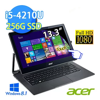 【Acer】 R7-371T-57R4 13.3吋FHD變形觸控筆電(i5-4210U/8G/256GSSD/Win8.1)