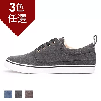 PLAYER 布面質感休閒鞋(XP04) - 共三色26.5黑