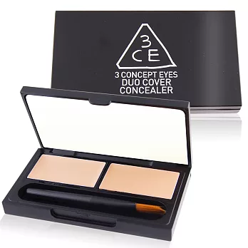 3CE 點點好美麗兩色遮瑕粉底膏(1.8gx2)