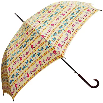 【rainstory】塗鴉行星抗UV自動開直骨傘