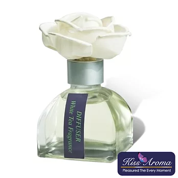 【Kiss Aroma】紫蝶愛戀香氛精油擴香瓶(100ml)知性白茶